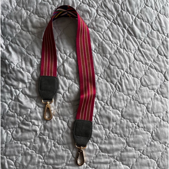 Modem + Chic Dark gray backpack with removable multicolored strap - Picture 6 of 14